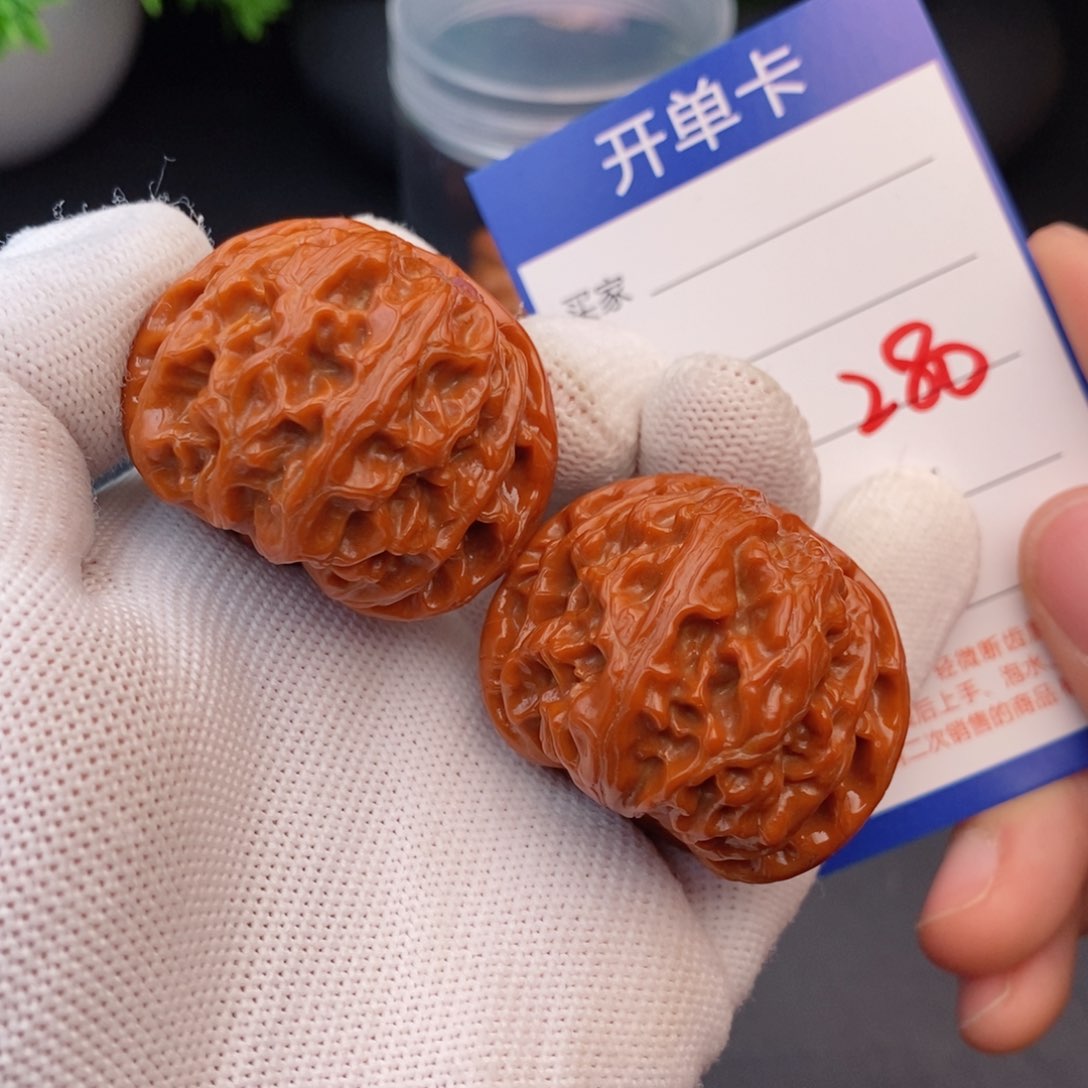 文玩核桃把件39苹果元280