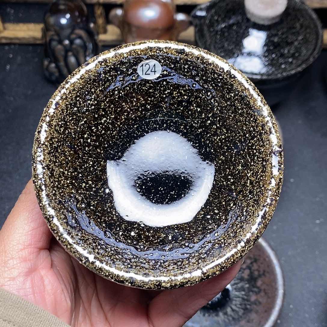 茶盏5*开建盏茶器主人杯124