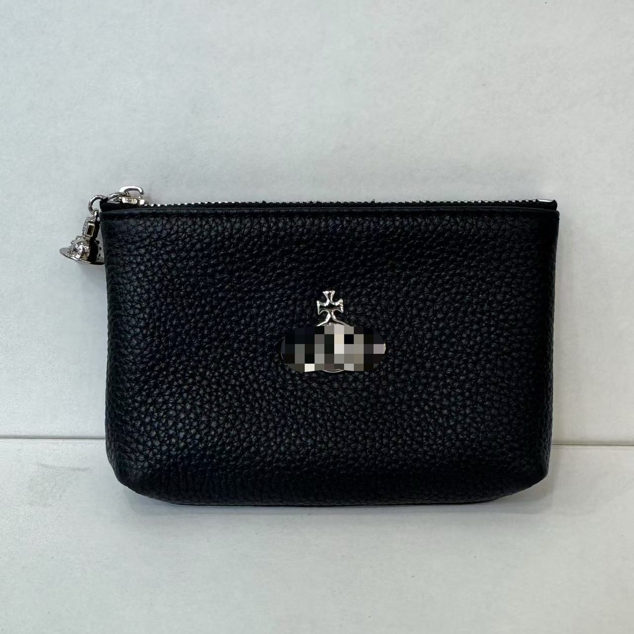 172土星带拉链卡包头层牛皮