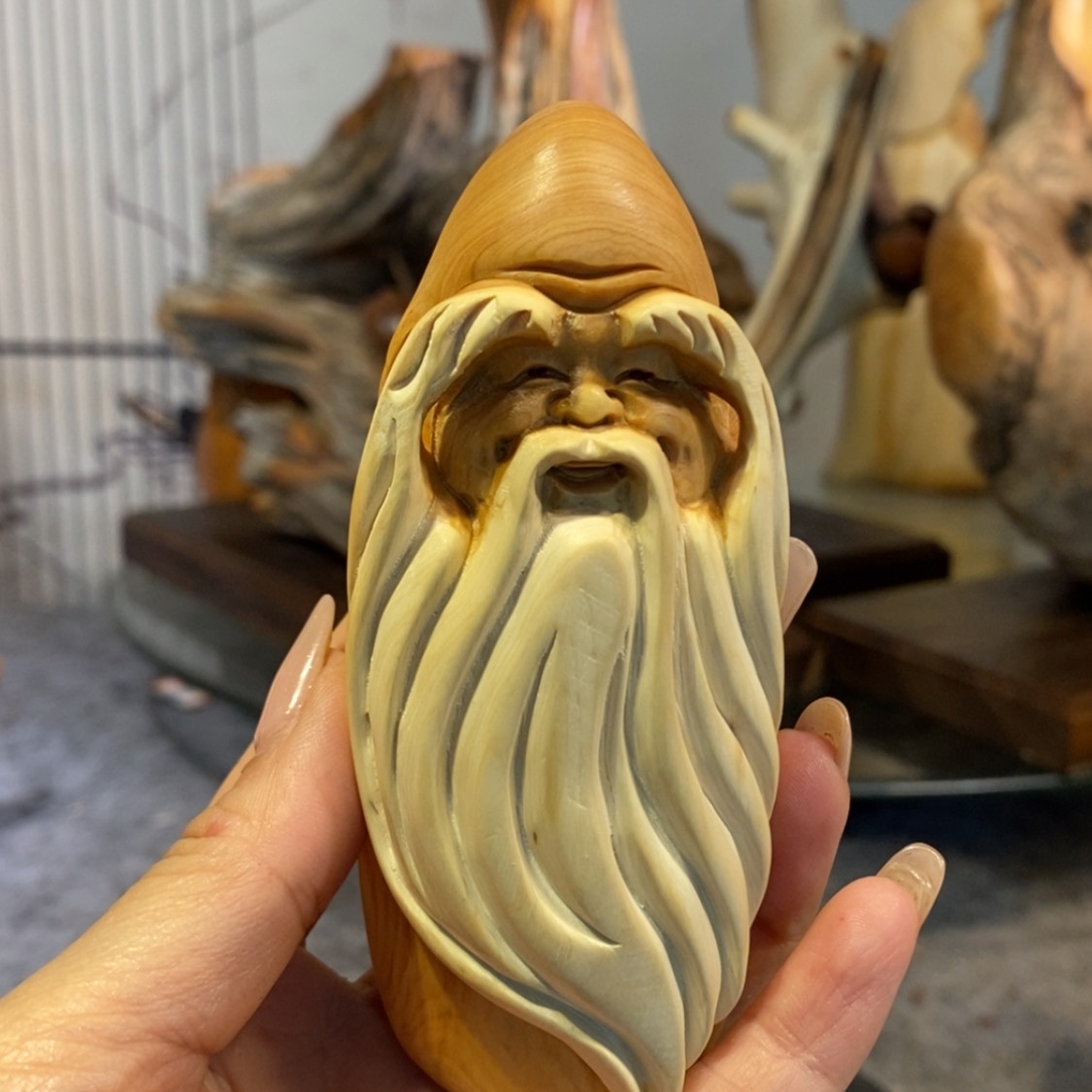 【闪购商品】柏木（崖柏）根雕木雕工艺品摆件