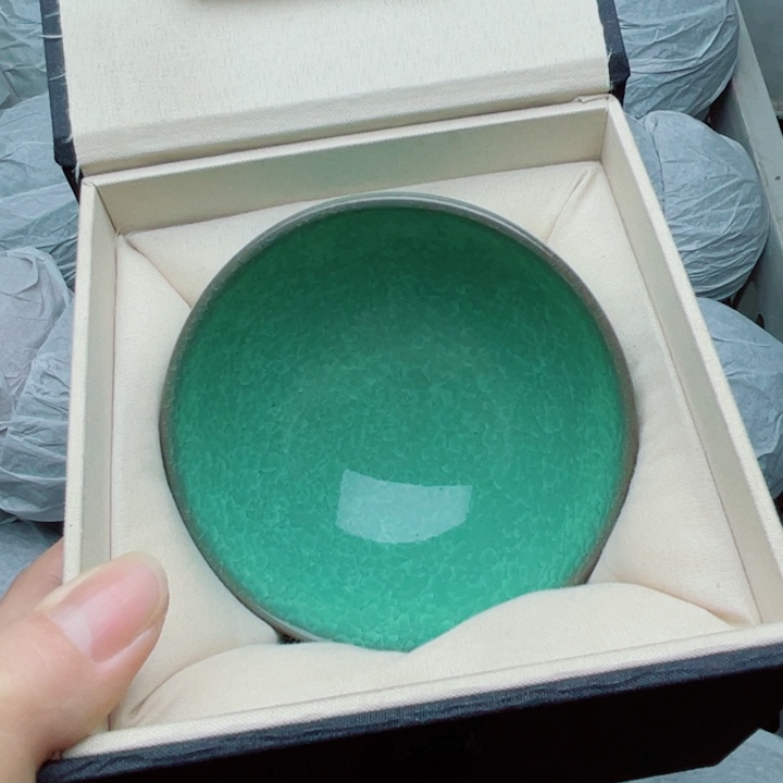 茶盏建窑建盏主人杯天青冰裂