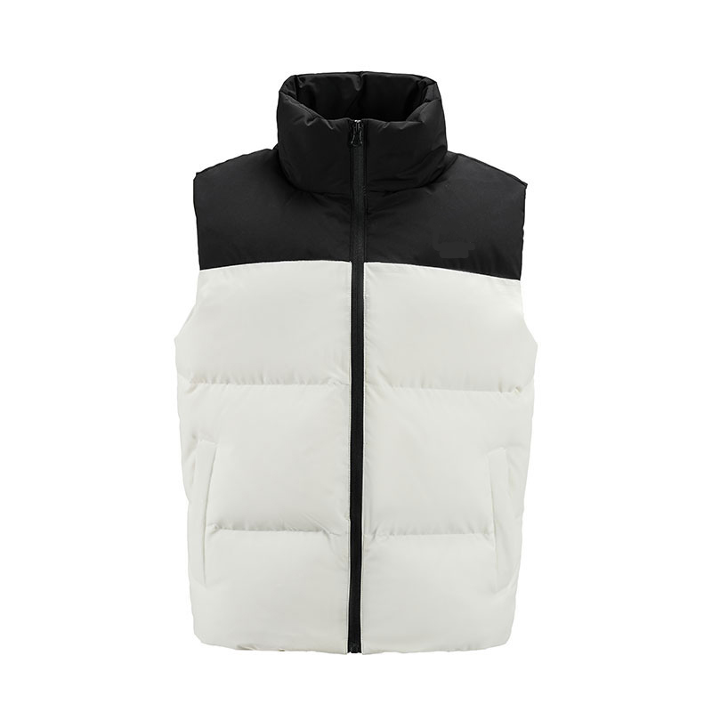 3607羽绒马甲2025冬季新款短款羽绒马甲休闲情侣外套简约