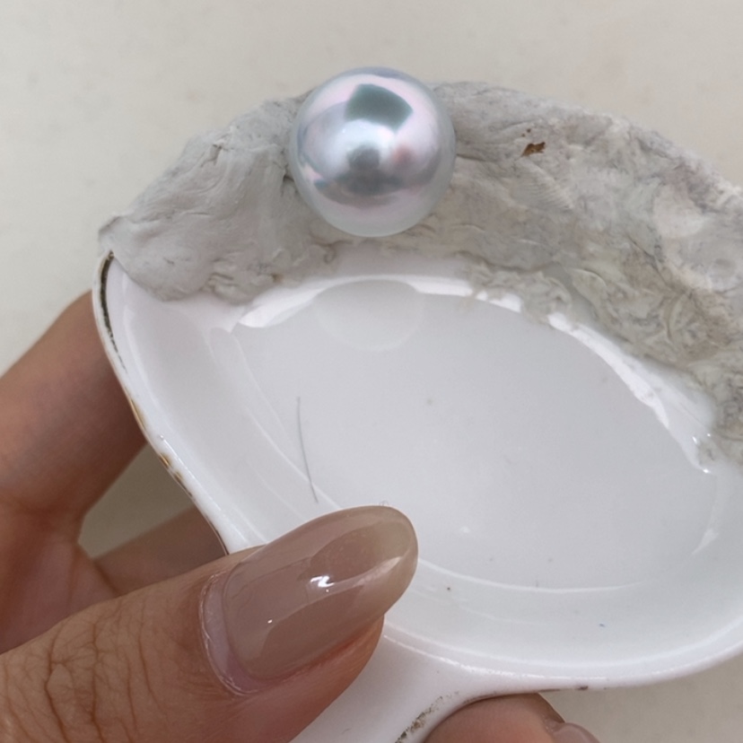 【闪购商品】未镶嵌裸珠海水珍珠行*澳白裸珠15.1m可定制珍