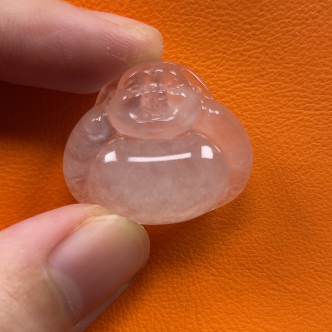 石英质玉未镶嵌颈饰佛公