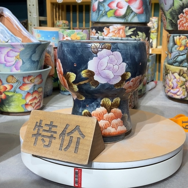 红陶景德镇艺术手绘作品