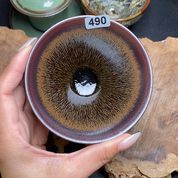茶盏建窑建盏主人杯490