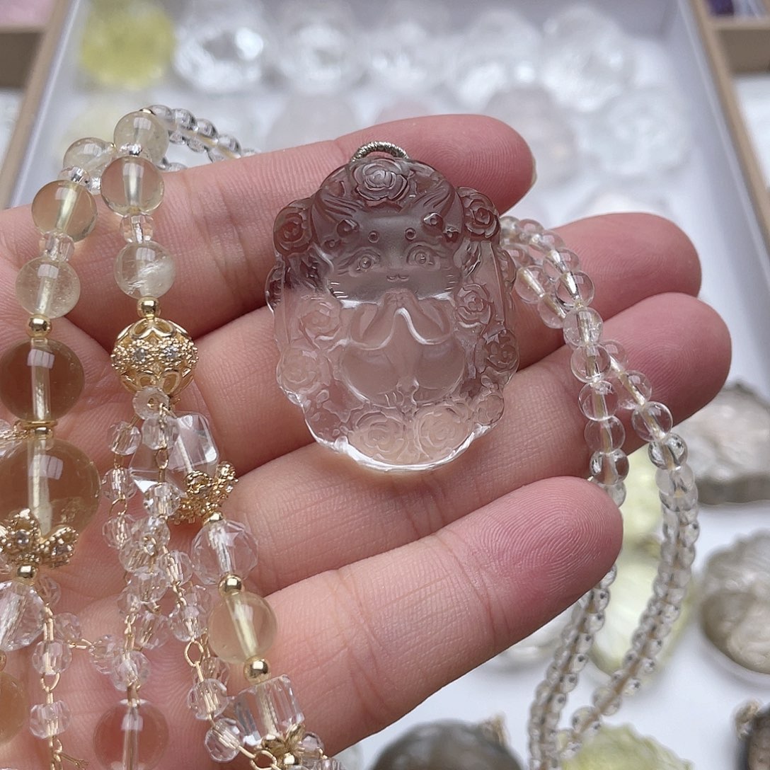 未镶嵌吊坠(不含链)水晶蛋**童
