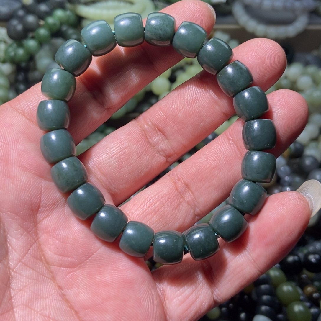 和田玉手链未镶嵌