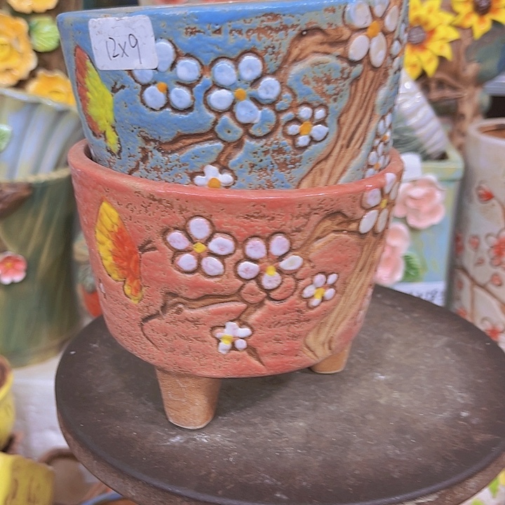 紫砂花盆粗陶材质多肉花盆