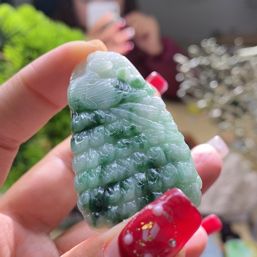 【闪购商品】翡翠颈饰未镶嵌凤凰