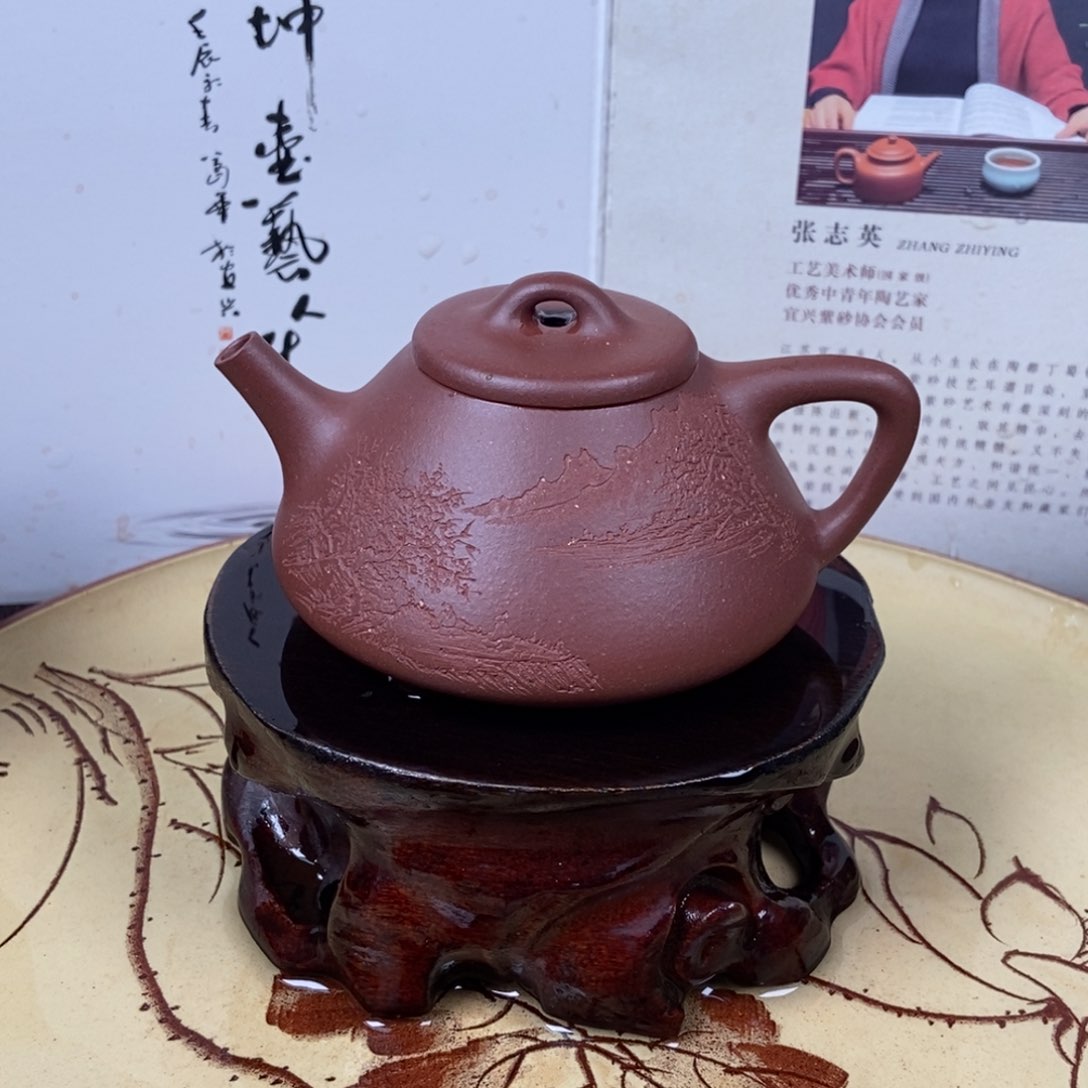 紫砂茶壶嘿*嘿150容量全手