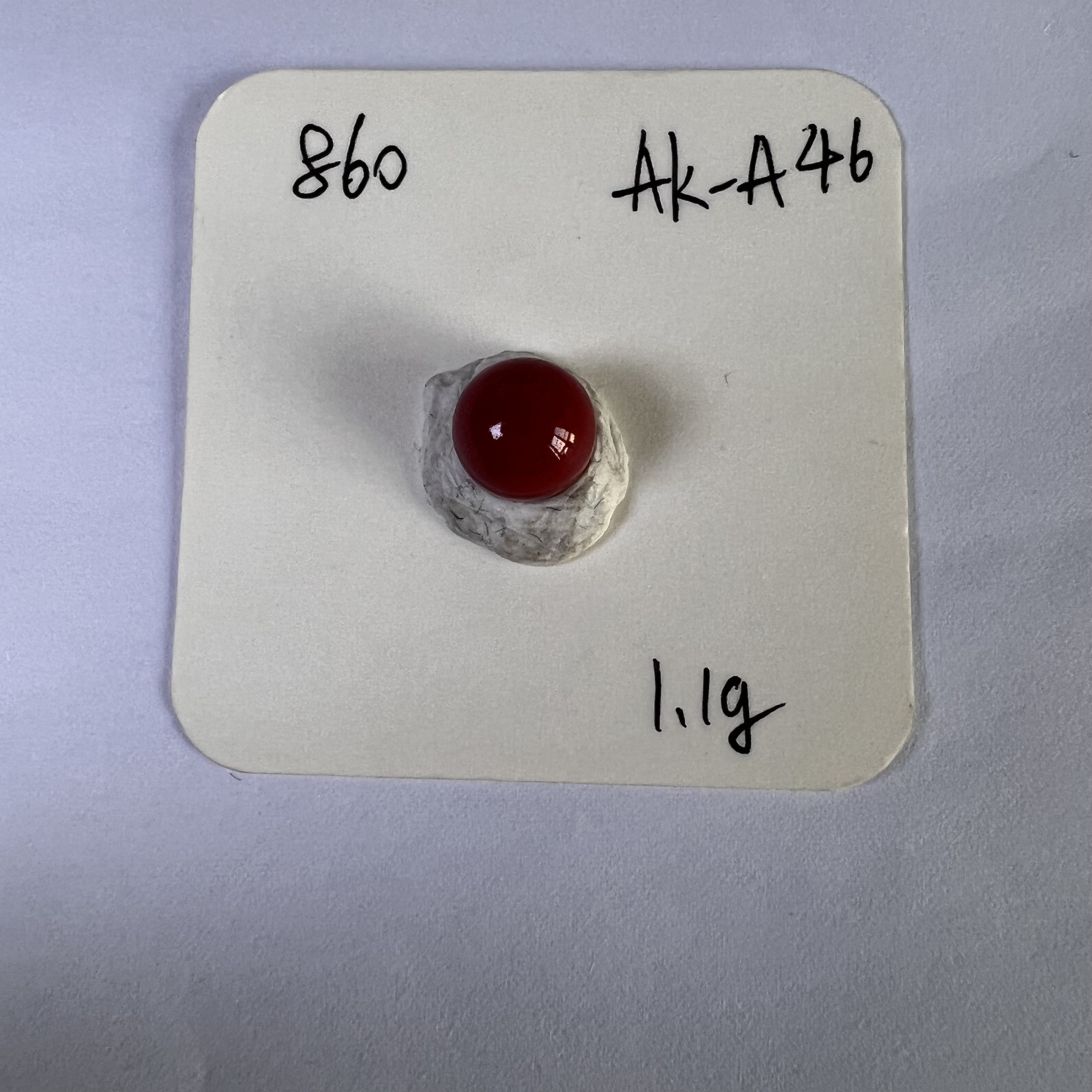 天然红珊瑚 阿卡珠子9+mm