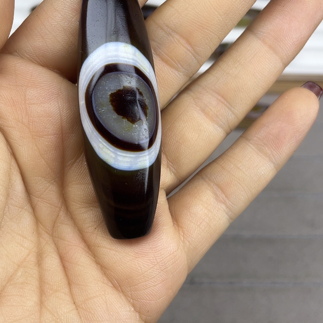 治***玛瑙/玉髓散珠缠丝玛瑙