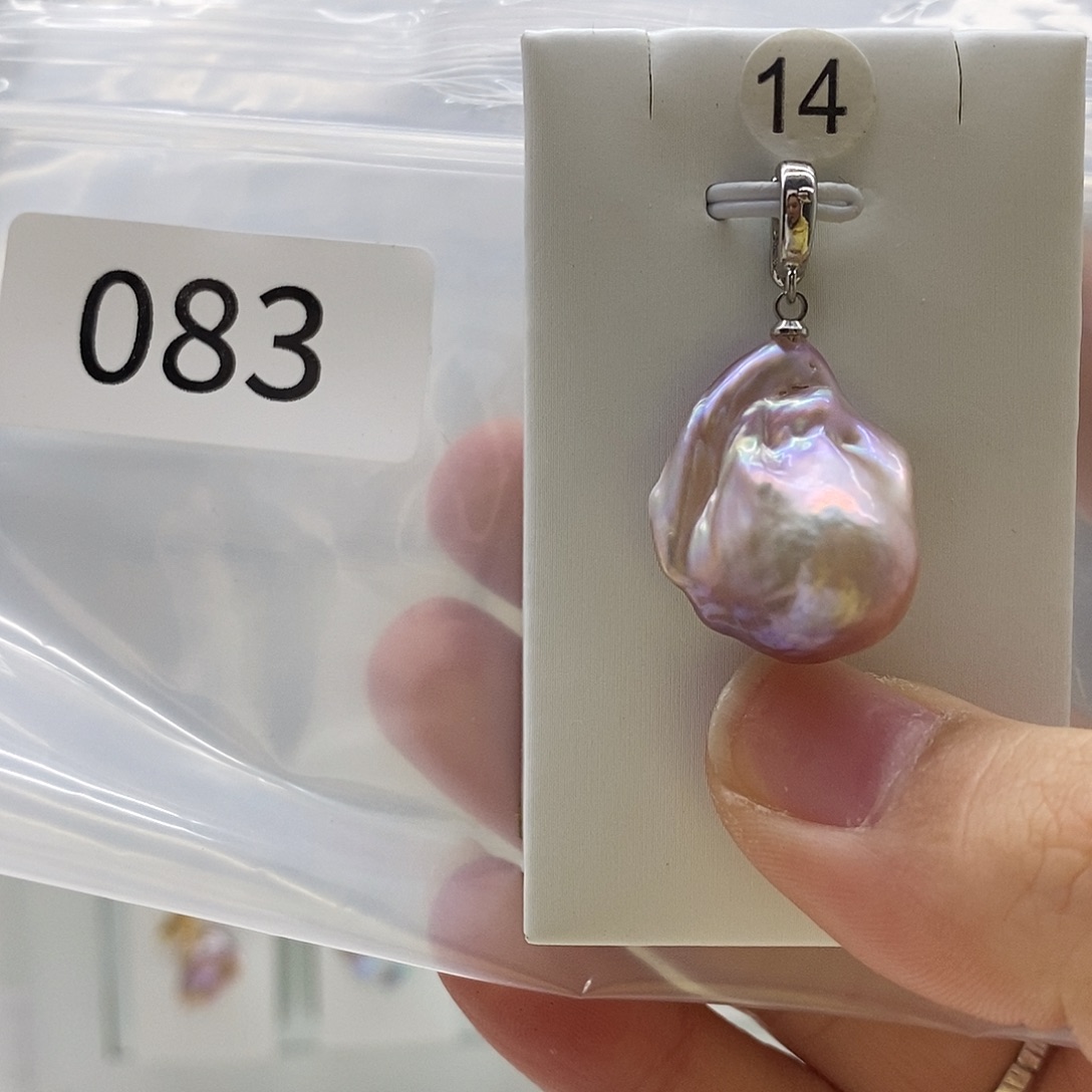 阿***$颈饰合金淡水珍珠