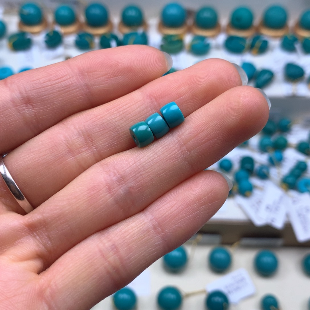 绿松石配饰未镶嵌-