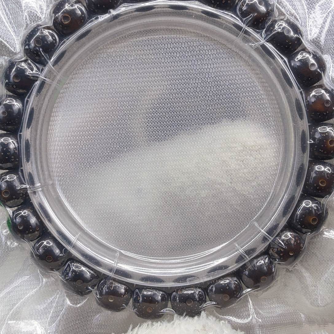 星月菩提手串104傲视黑金星月菩提单0.9