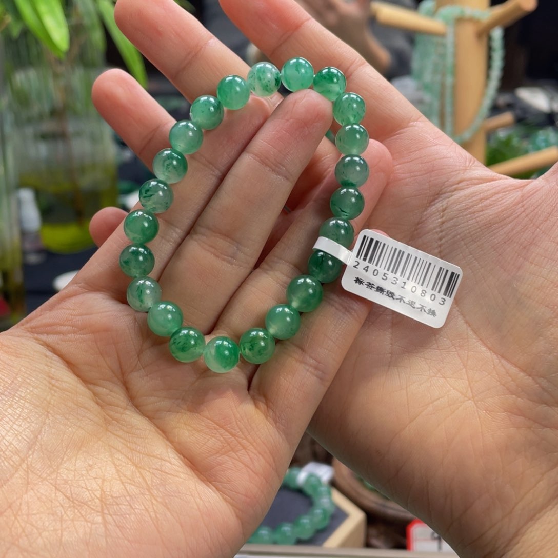 石英质玉手链未镶嵌秋**濛