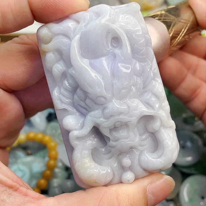 翡翠颈饰未镶嵌翡翠222