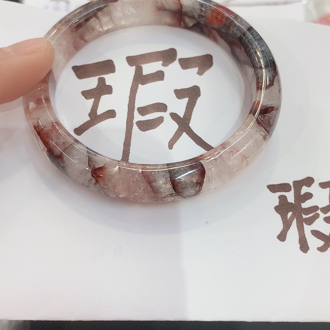 水晶手镯未镶嵌237（瑕疵560