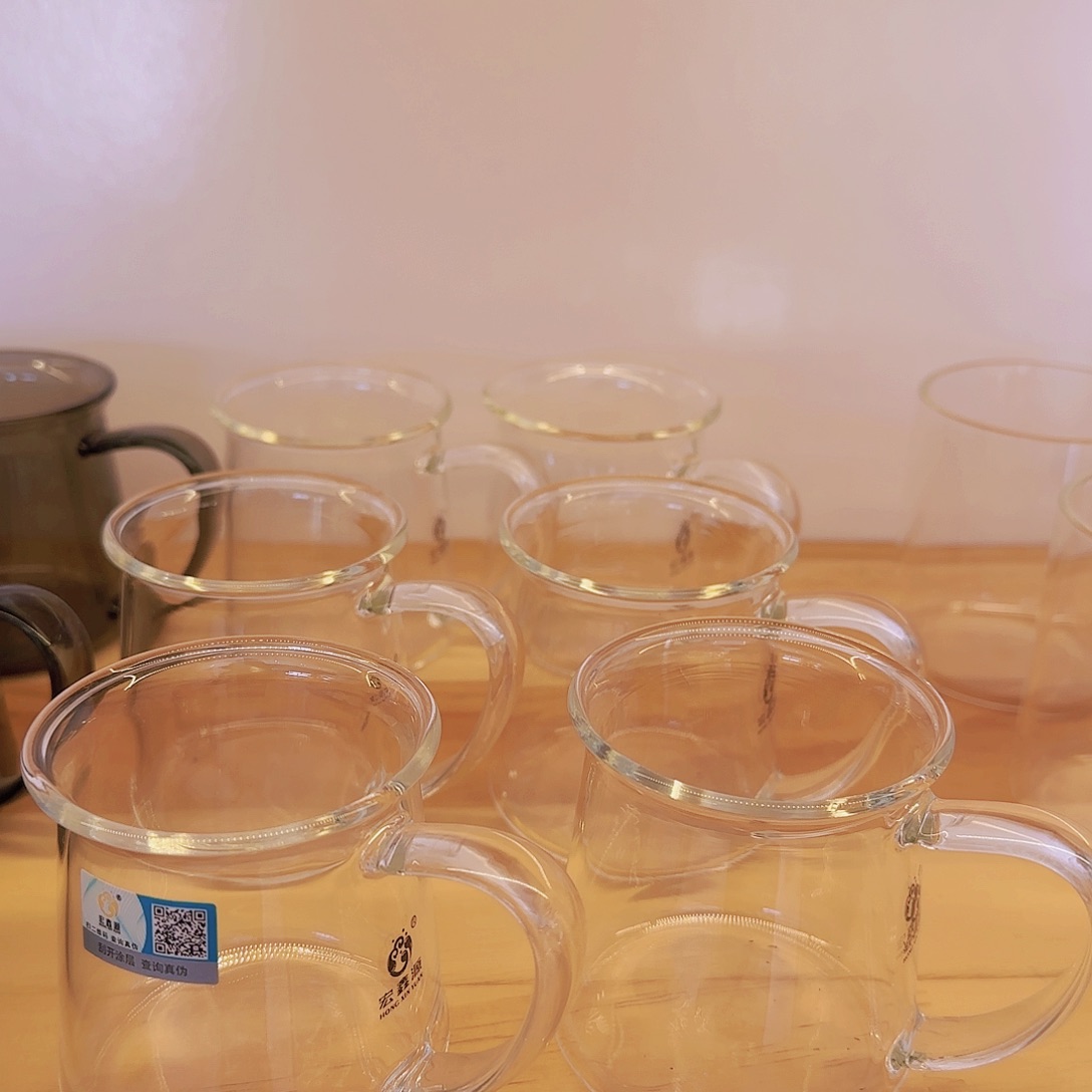 【闪购商品】高硼硅玻璃茶水分离B180透明