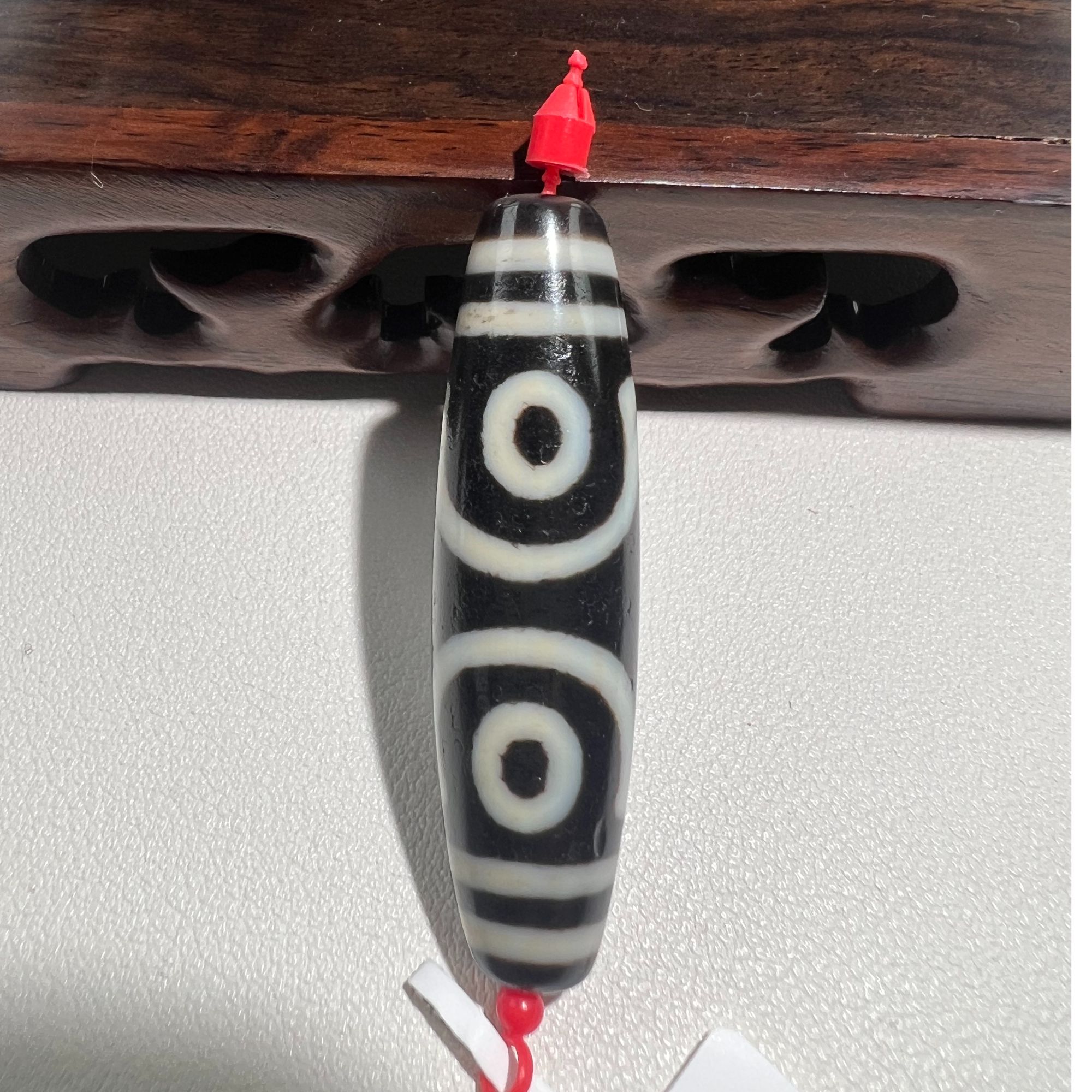 天然玛瑙高品油糯宝盖三眼