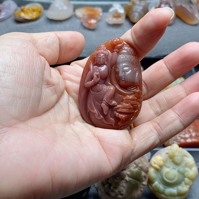 【闪购商品】未镶嵌吊坠定制石英质玉