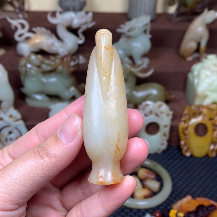 和田玉把件未镶嵌