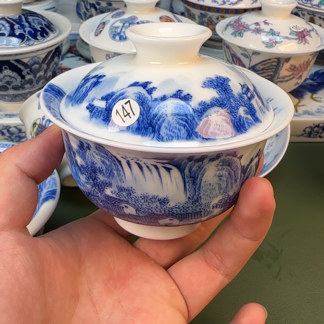 彦祖纯手工手绘茶具147