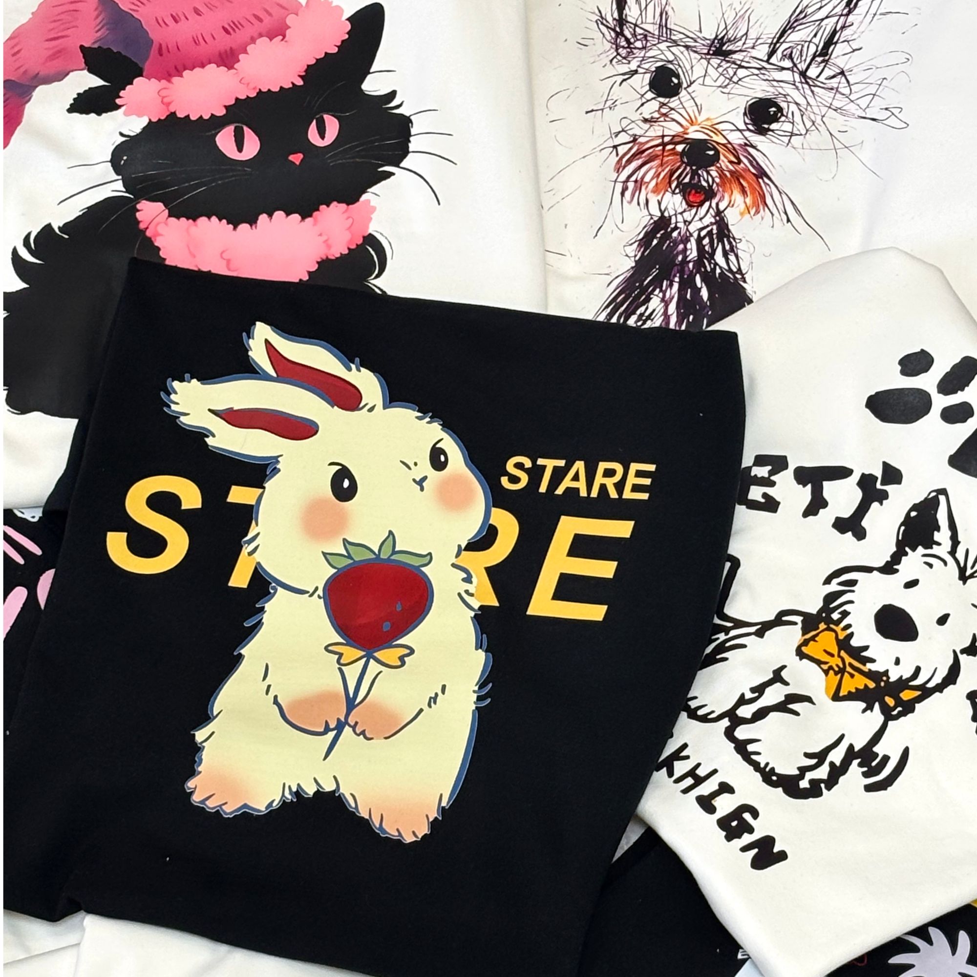 【拒绝劣质】重工 重料 高品质240克纯棉短袖t恤夏季上衣女圆领