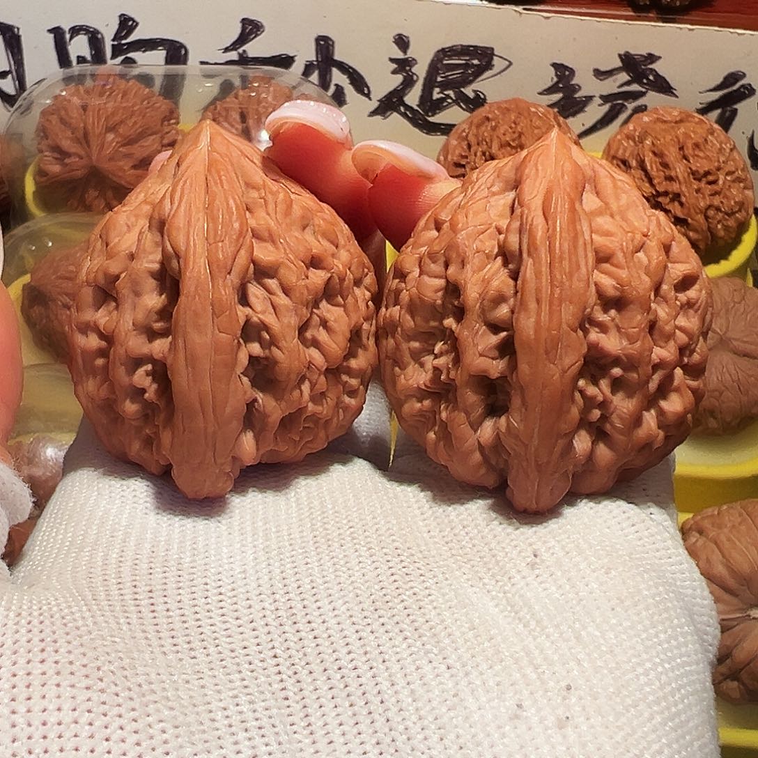 文玩核桃吊坠41全品虎头王