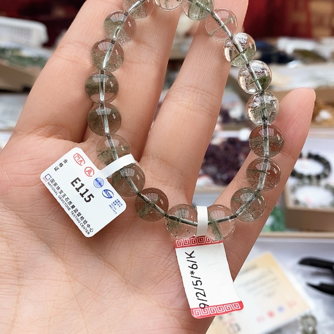 水晶手链未镶嵌E115千层