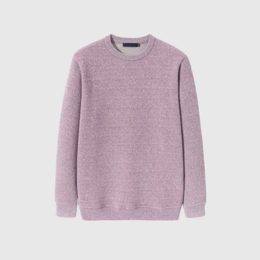 毛衣秋冬保暖男士纯色休闲针织打底衫长袖打底衫针织衫圆领