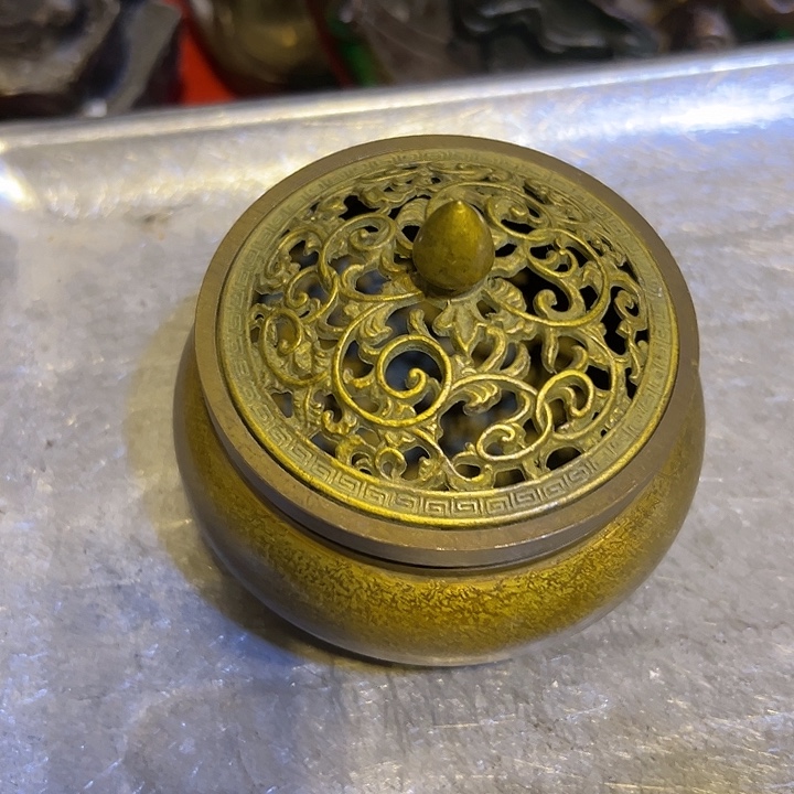 黄铜摆件，文房工艺品摆件