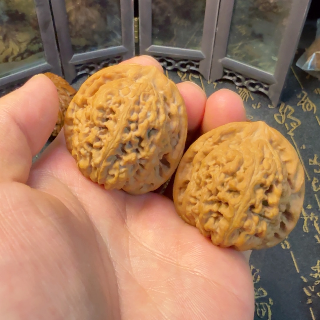 文玩核桃吊坠凤凰台41