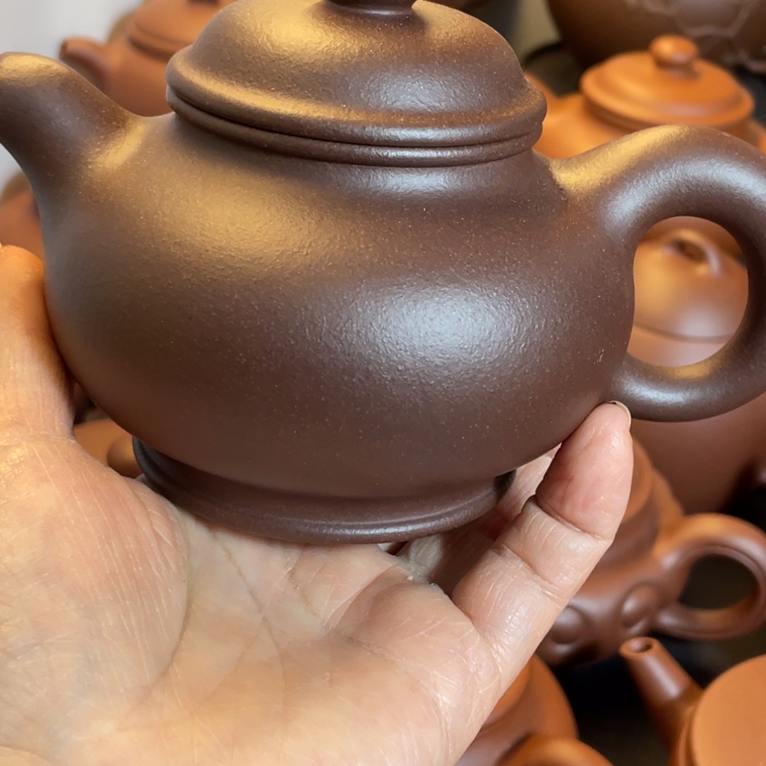 观***省紫砂茶壶纳福壶    