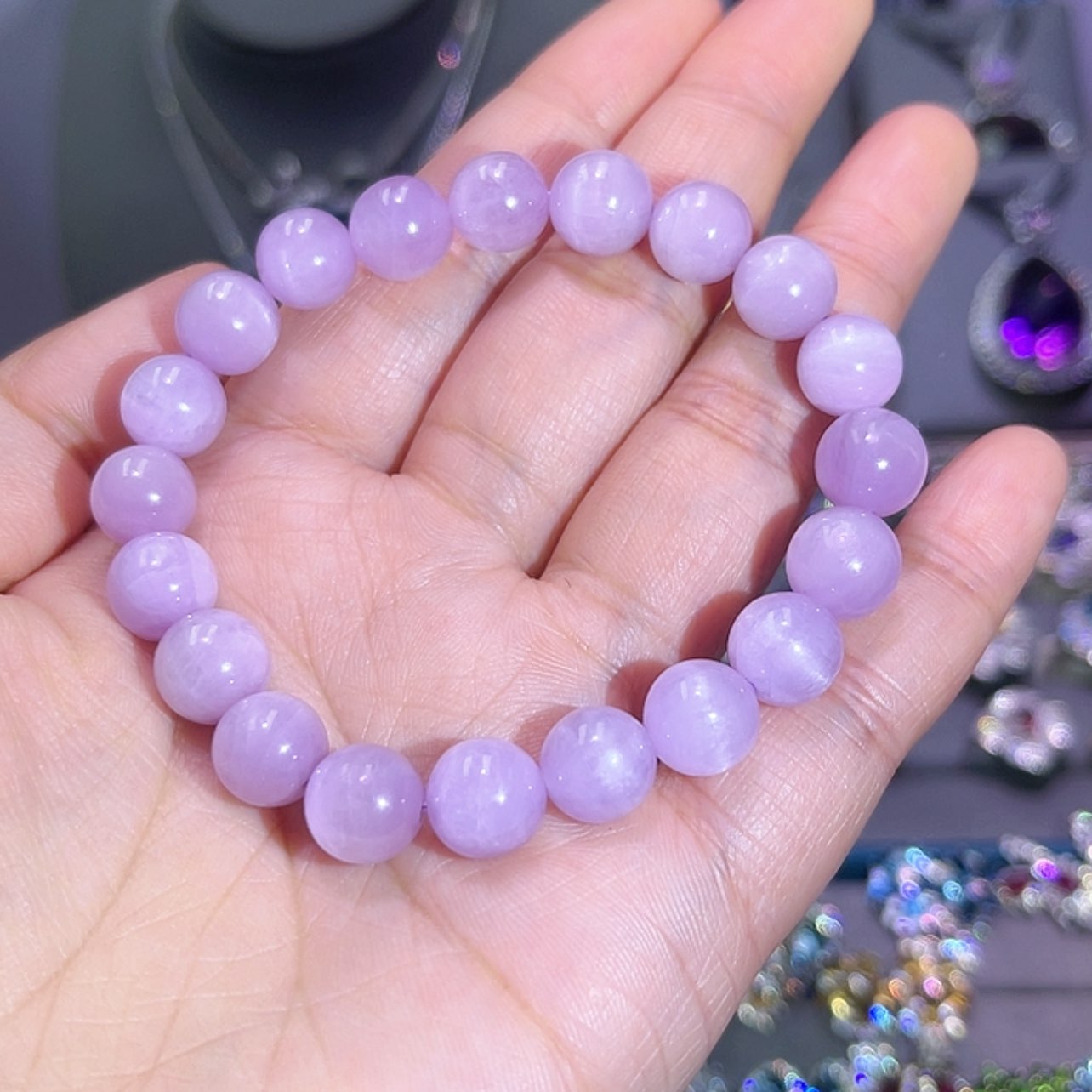 【闪购商品】水晶手绳银S925镶嵌兔**丁手链