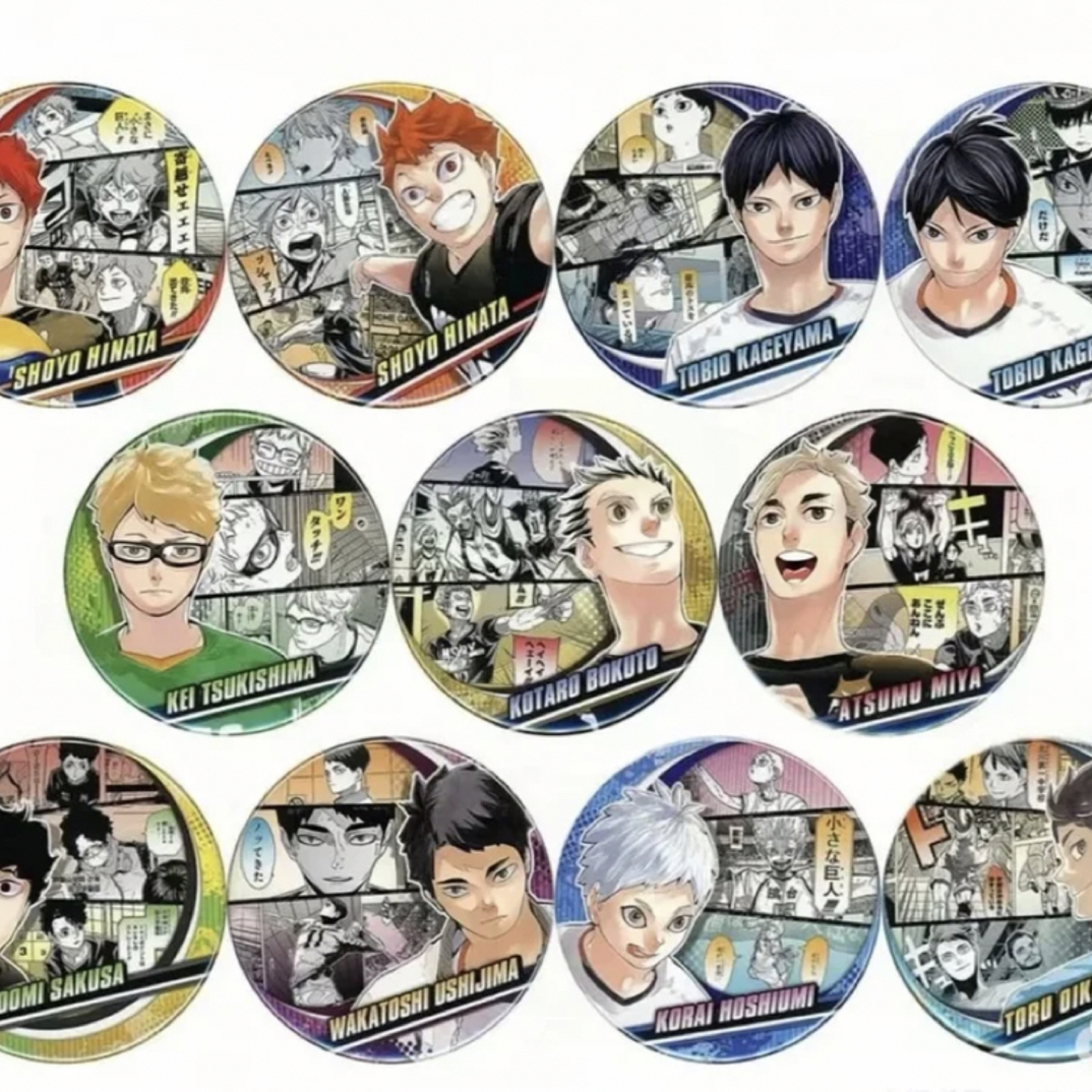 【排球少年】原画吧唧 日谷盲盒