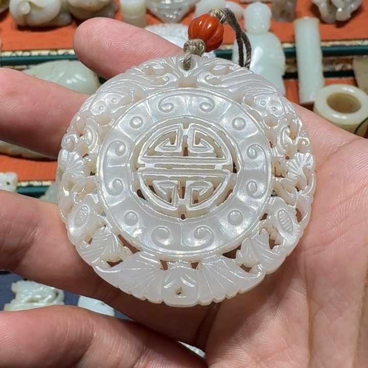 和田玉颈饰未镶嵌悦*