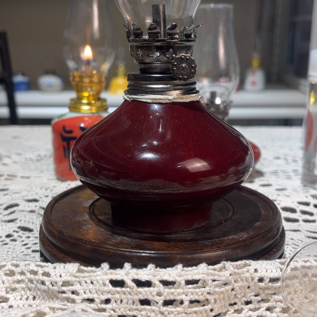 摆件景德镇陶瓷香薰灯