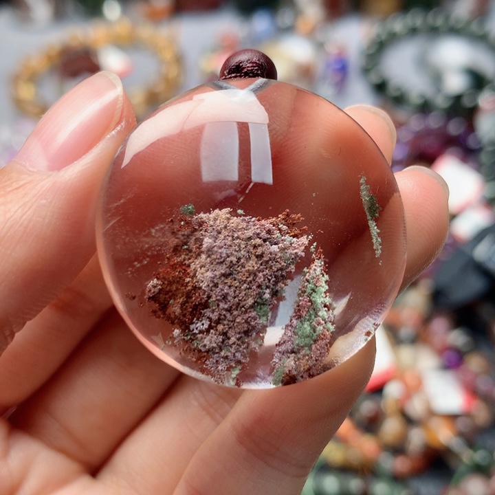 水晶吊坠(不含链)未镶嵌