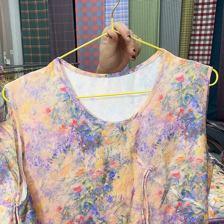 棉莫代尔纤维醋酸秘密花园小号睡裙90到135