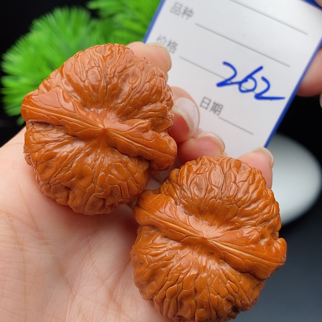 文玩核桃把件42元宝262