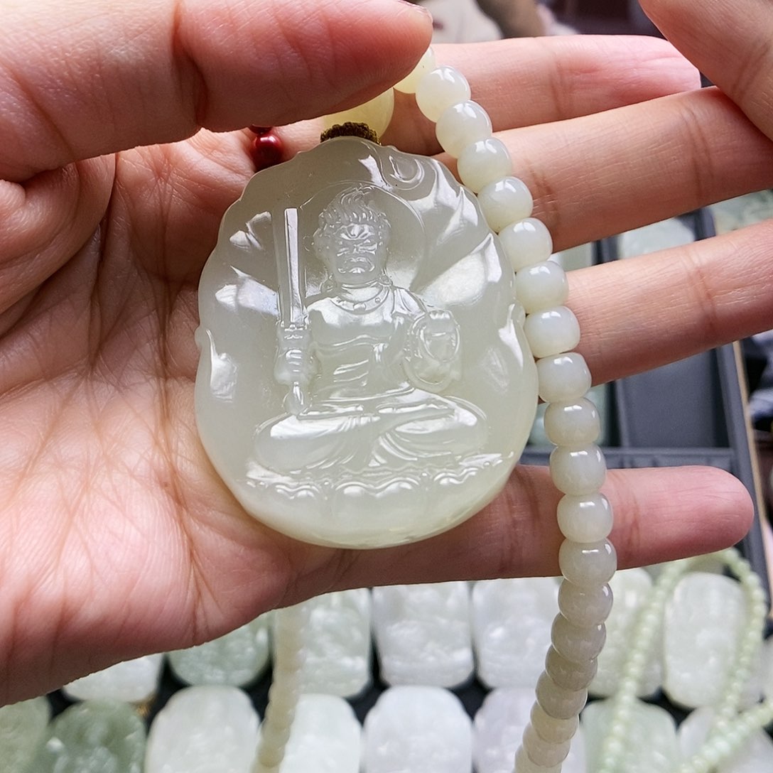 和田玉颈饰未镶嵌ㅤ****乐