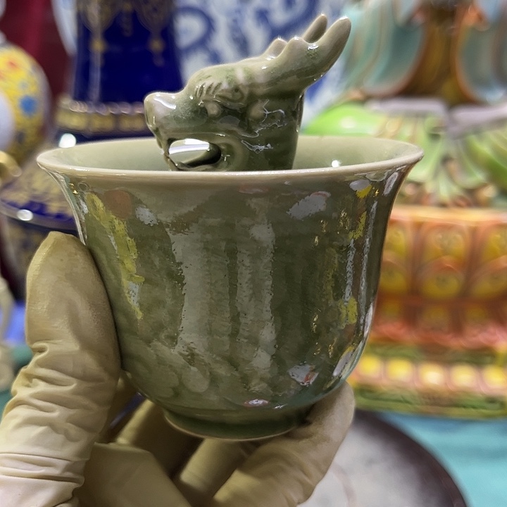 盖碗摆件摆件摆件创意