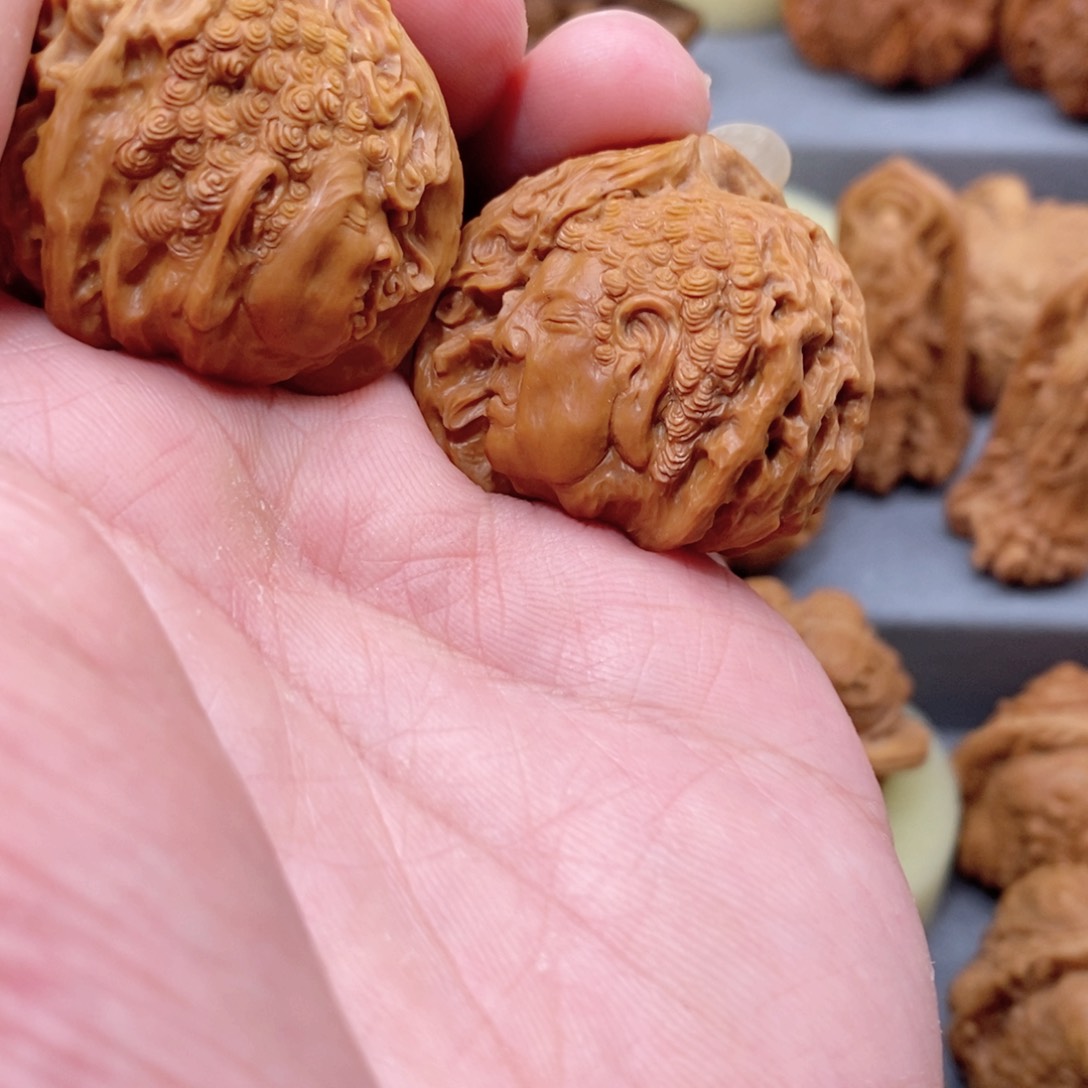 核桃手串/手链n***y如来三角白