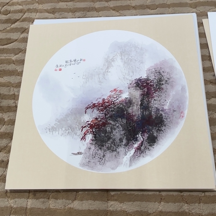 国画花鸟等多种鸟类和动物50.50