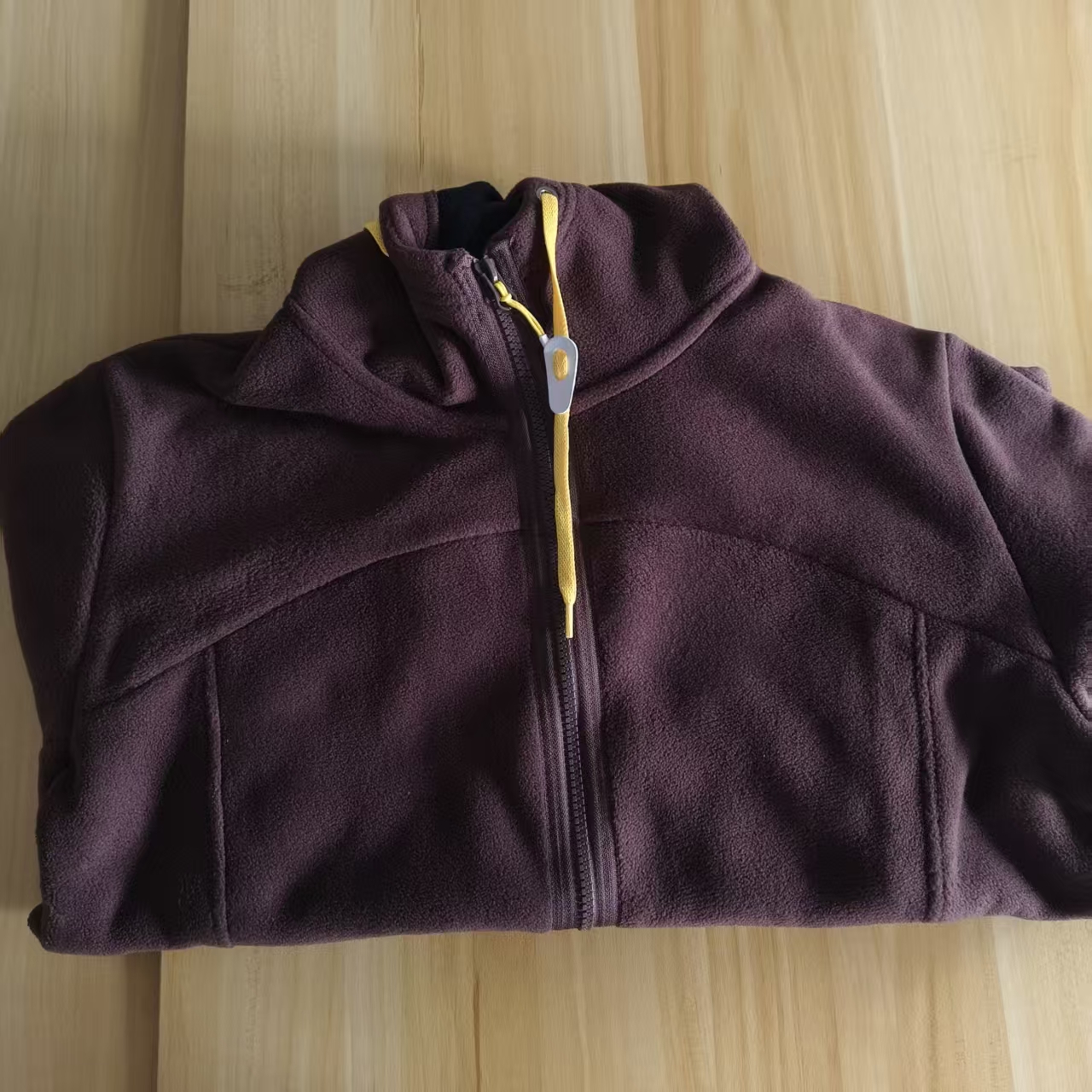 BJH秋冬款柔软舒适咖啡色摇粒绒外套 孤品