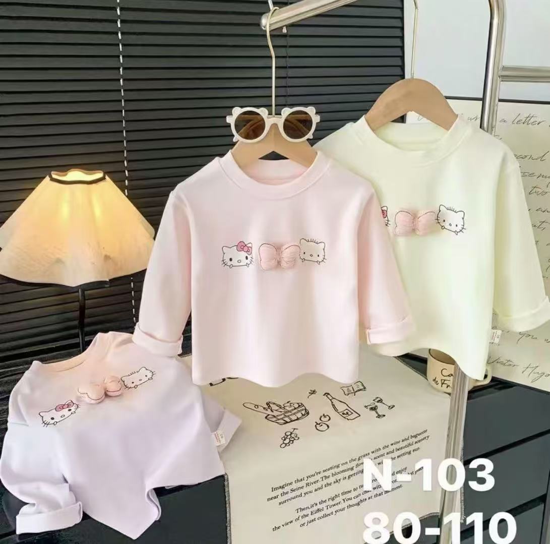 多多新款长袖T恤80-110