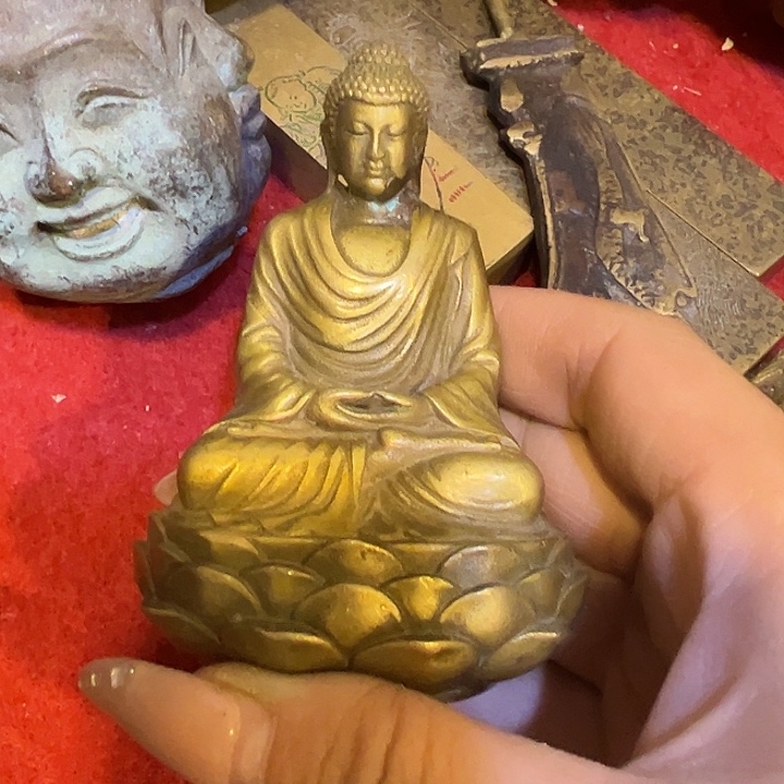 黄铜摆件，文房工艺品摆件