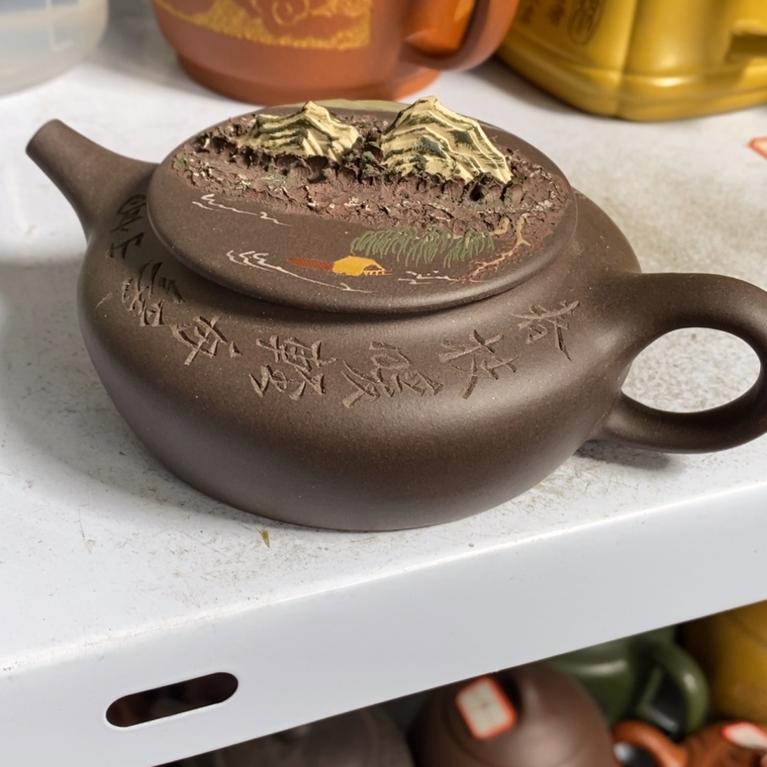 紫砂茶壶原矿手工186